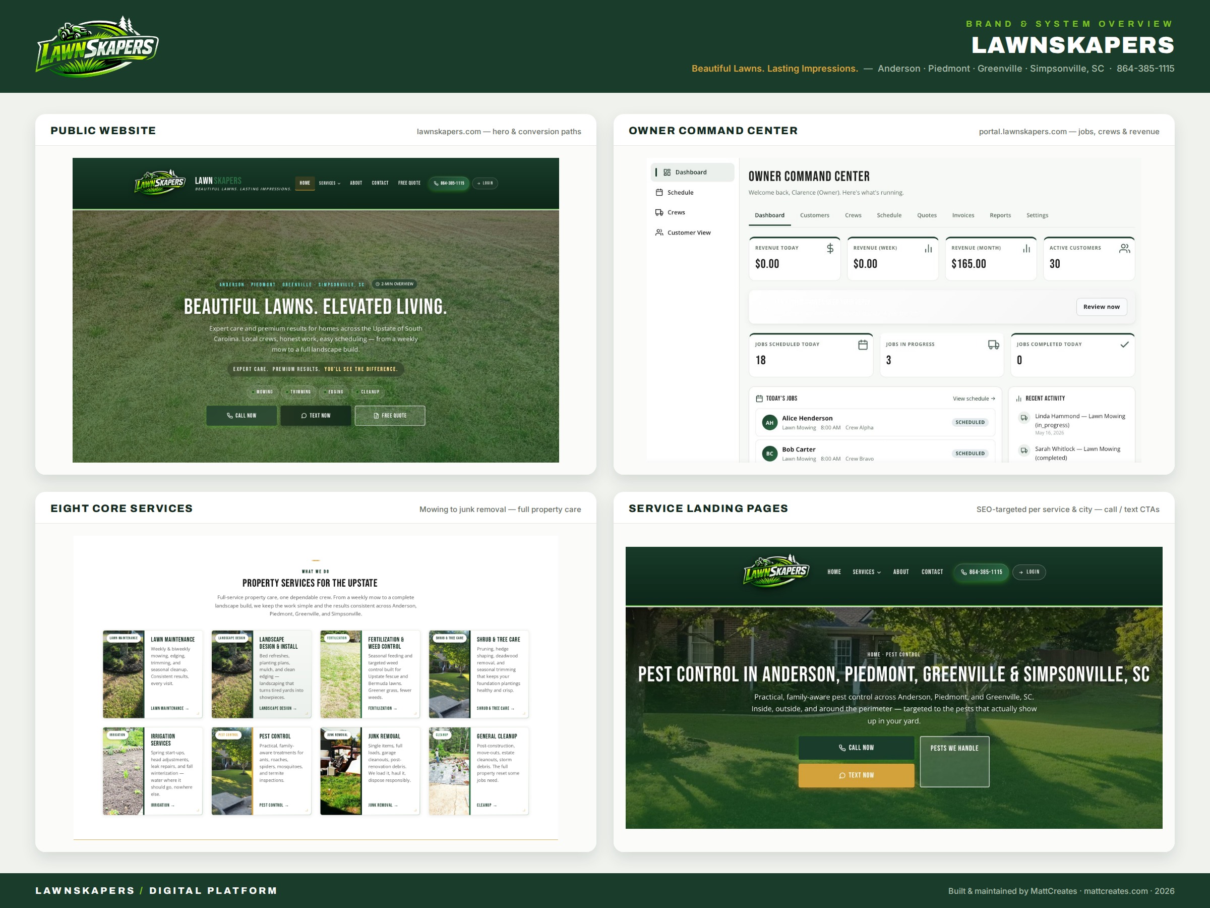 LawnSkapers landscape services