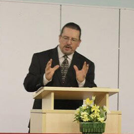 Pastor Preaching